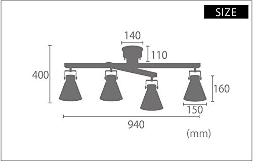 SLIDER スライダー 4灯シーリングライト エルックス LC10798-WH Amazon.co.jp : ELUX(エルックス) Lu Cerca(ルチェルカ) SLIDER